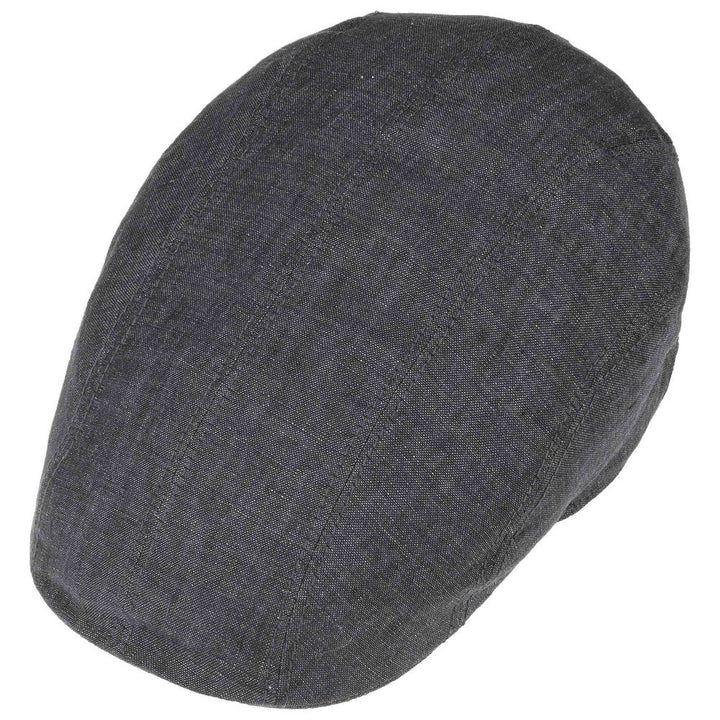 Stetson Ivy Cap Linen Dark Grey - Flat Cap fra Stetson hos The Prince Webshop