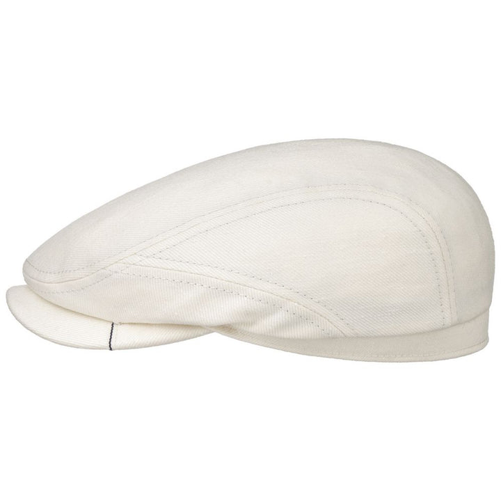 Stetson Driver Cap Linen/Cotton Selvage - Flat Cap fra Stetson hos The Prince Webshop