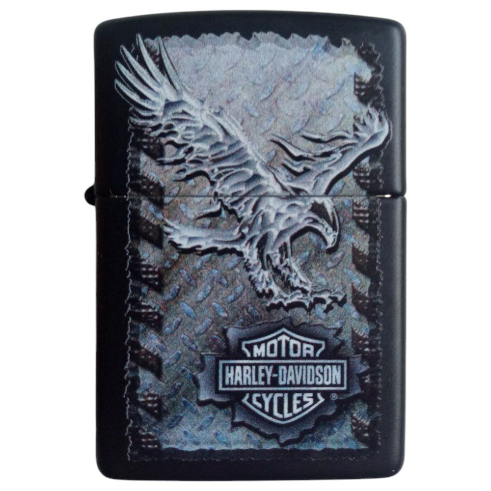 Zippo Lighter 60002353 218 Harley Davidson Iron Eagle - Zippo Lighter fra Zippo hos The Prince Webshop