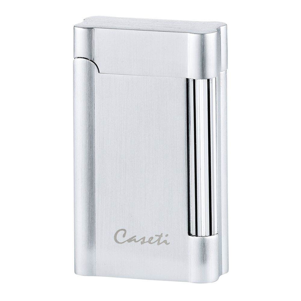 CASETI Flint Cigaret Lighter - Satin Chrome - Lighter fra Caseti hos The Prince Webshop
