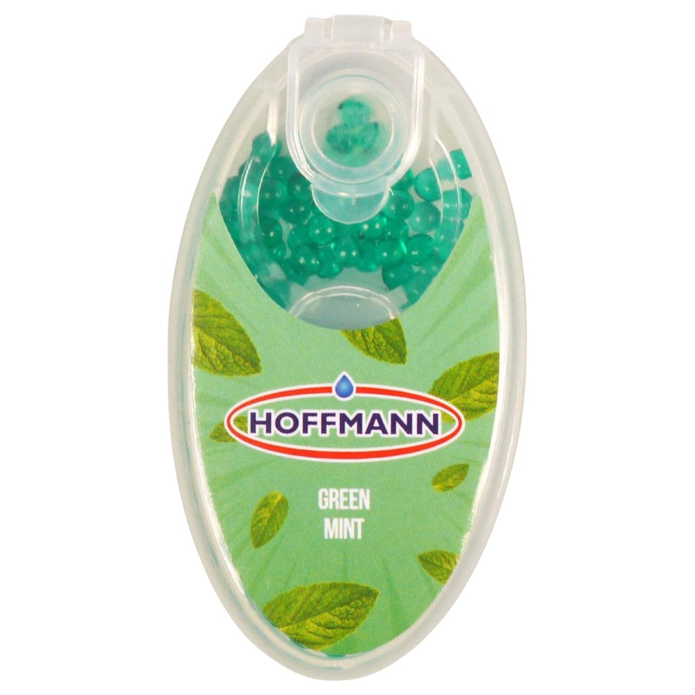 100 Hoffmann Greenmint Aroma Kapsler i Pod - Aroma Kugler fra Hoffmann hos The Prince Webshop