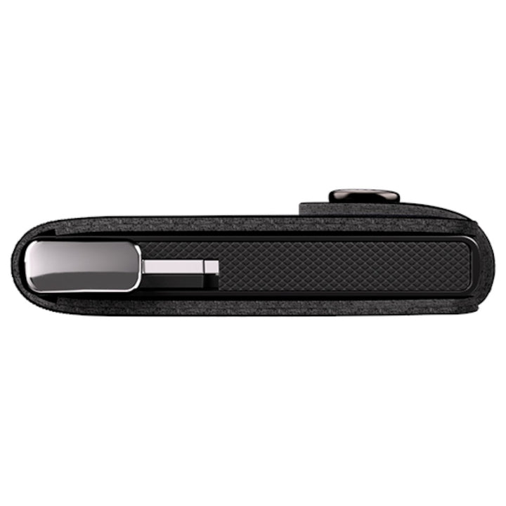 SECRID Premium Miniwallet Emboss Lines Black +