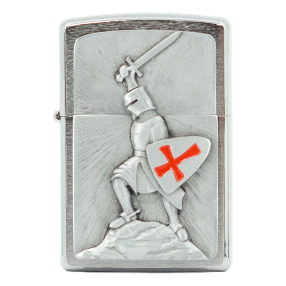 Original Zippo Lighter - Crusader Victory - Zippo Lighter fra Zippo hos The Prince Webshop