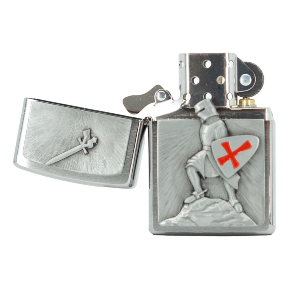 Original Zippo Lighter - Crusader Victory - Zippo Lighter fra Zippo hos The Prince Webshop