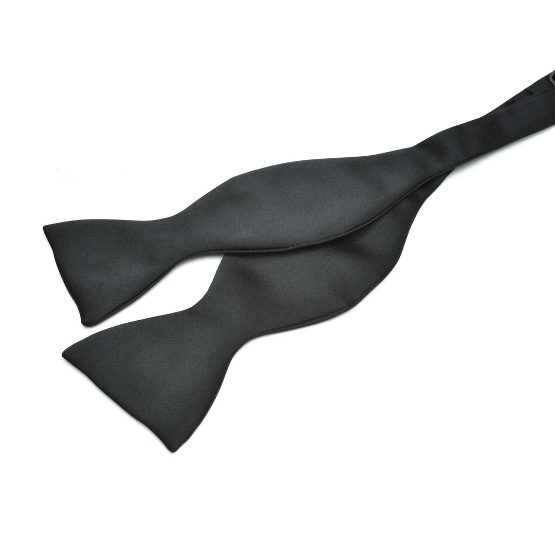 Sort Silke Selvbinder Butterfly - Butterfly fra Design by Licht hos The Prince Webshop