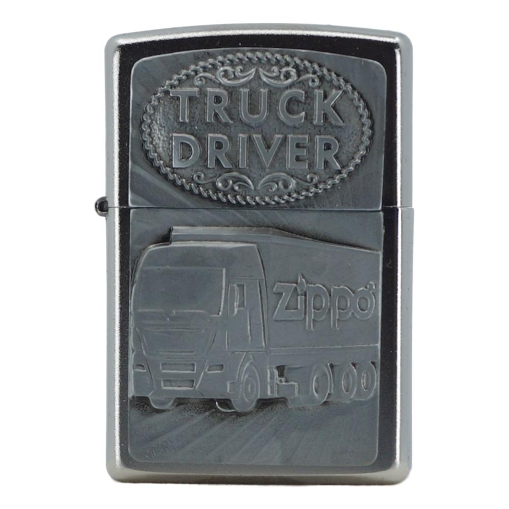 Truck Driver Zippo Lighter - Zippo Lighter fra Zippo hos The Prince Webshop