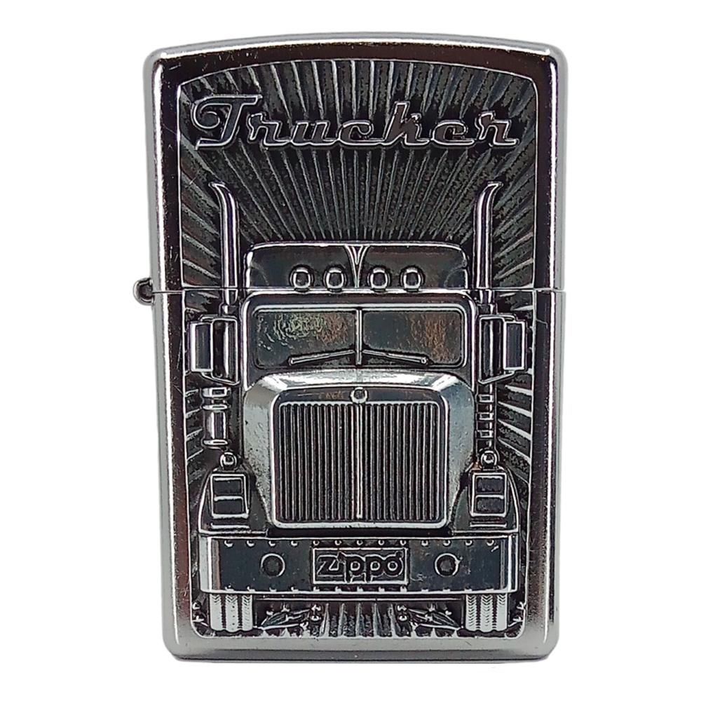 Trucker Emblem Zippo Lighter - Zippo Lighter fra Zippo hos The Prince Webshop