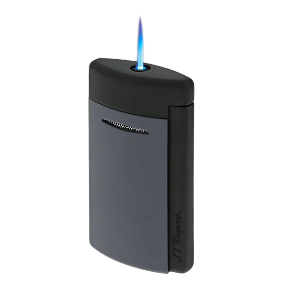 DUPONT MINIJET 3 - Matt Black and Graphite - Lighter fra Dupont hos The Prince Webshop