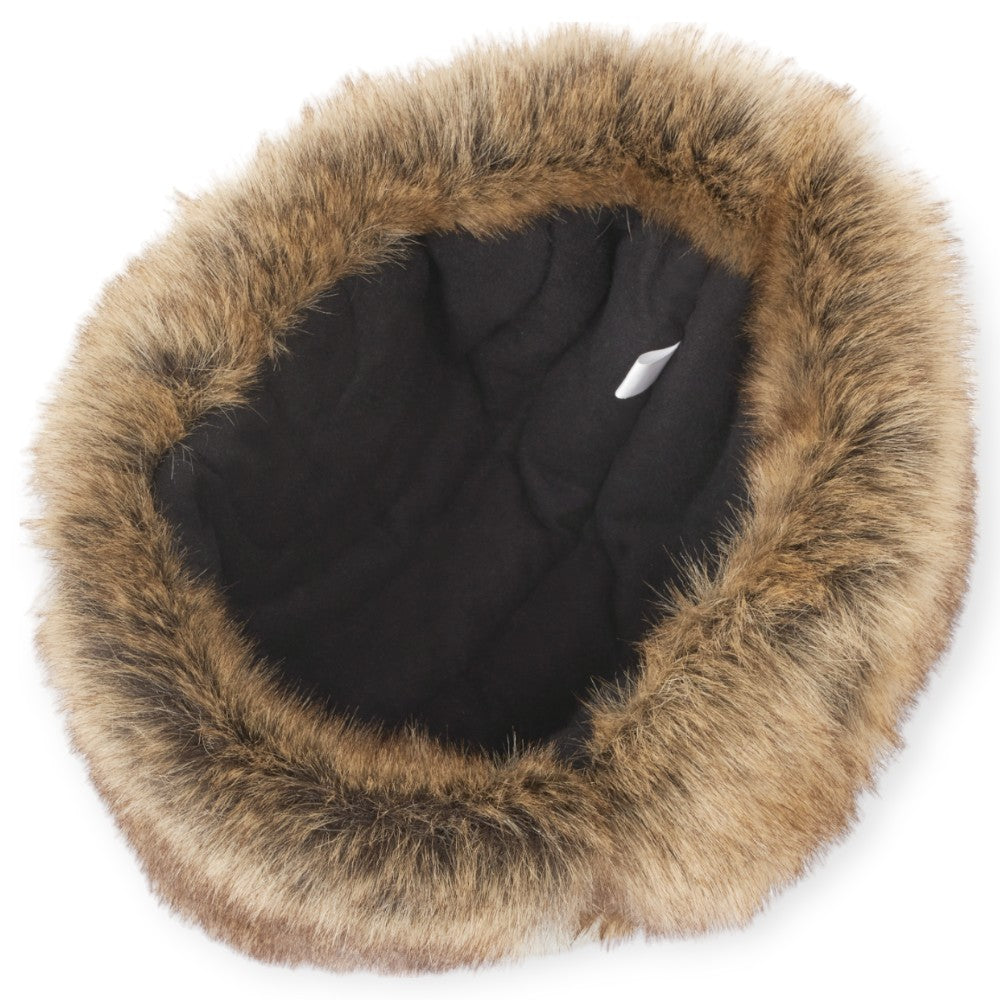MJM Trapper Hat Recycled Taslan Faux Fur - Black - Hue fra MJM Hats hos The Prince Webshop