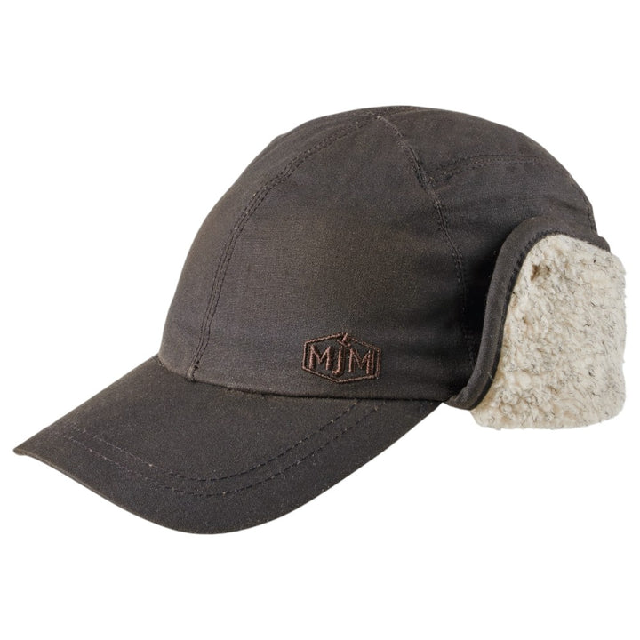 MJM Zwolle EL 10165 – Wax Cotton Oliskin - Baseball Cap fra MJM Hats hos The Prince Webshop