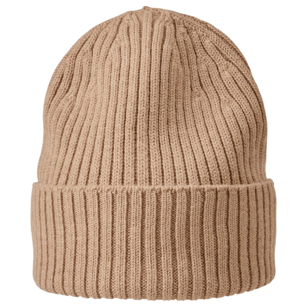 MJM Beanie i 100% Merino Uld - Camel Hue - Hue fra M.J. MICHAELSEN A/S hos The Prince Webshop