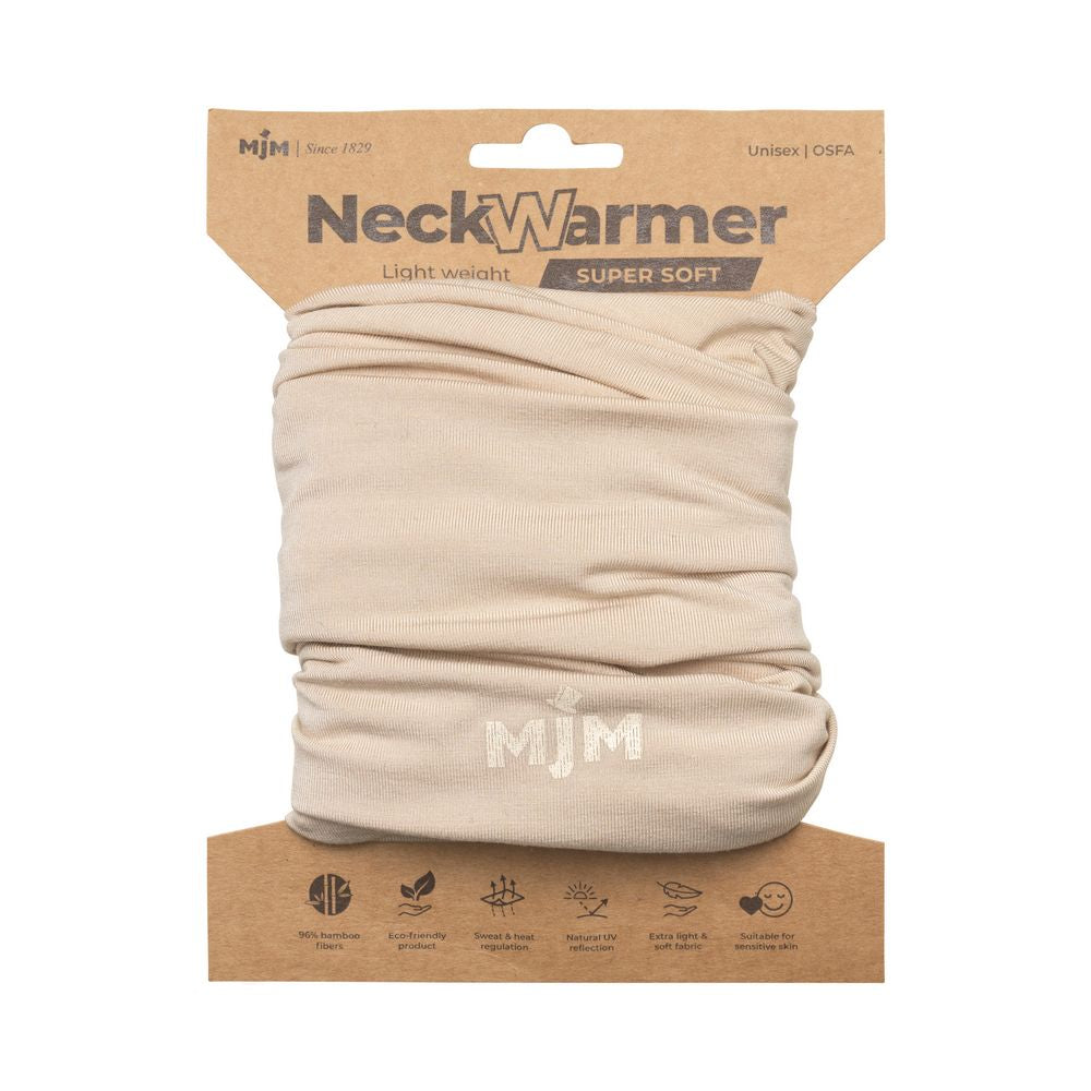 MJM Neck Warmer - Beige Bambus Halsdisse - Halstørklæde fra M.J. MICHAELSEN A/S hos The Prince Webshop