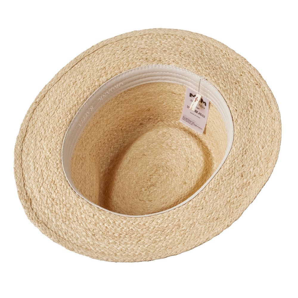 MJM Jake – Organic Raffia Stråhat - Beige - Hat fra MJM Hats hos The Prince Webshop