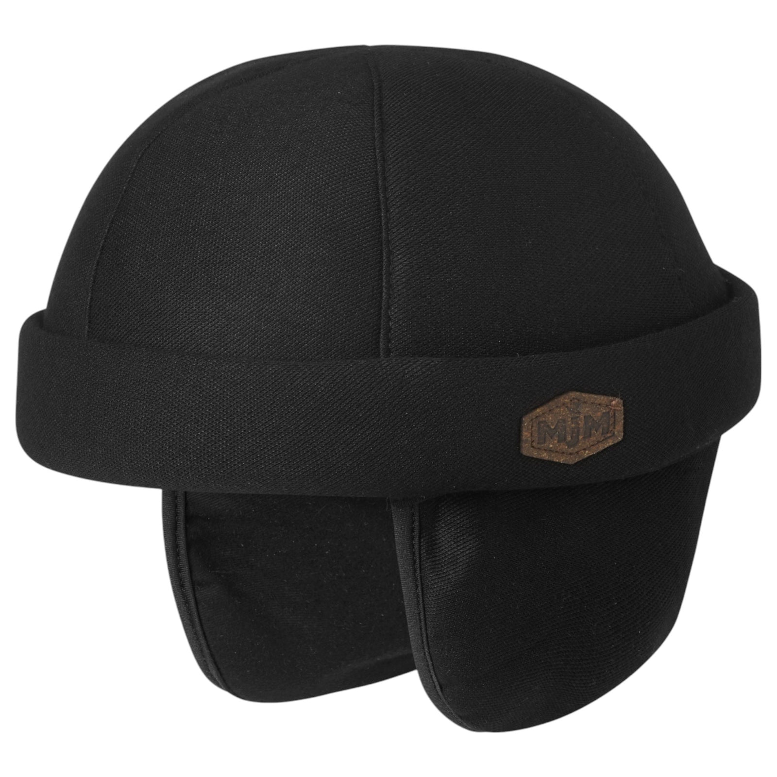 MJM Aron 41 EL Bamboo Docker Cap Black - Docker Cap MJM Hatsilta The Prince Webshopissa