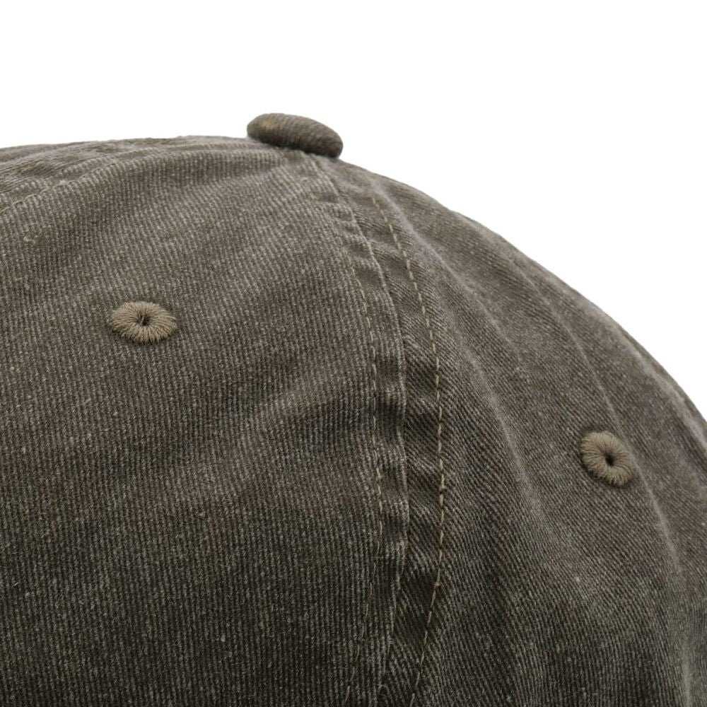 MJM Docker Cap Dyed Cotton Twill - Oliven
