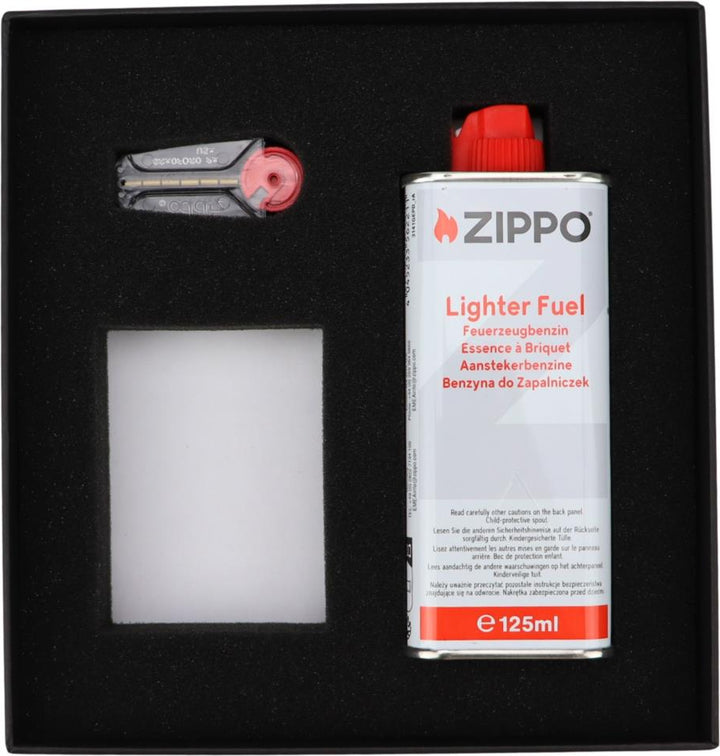 Lahjarasia Zippo Lighterille bensiinillä ja kivellä - Zippo-tarvikkeet Zippolta Princen verkkokaupassa