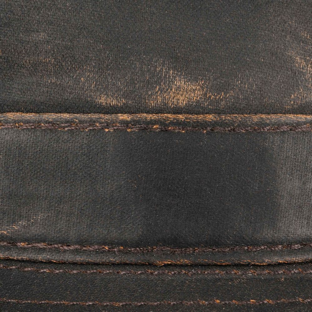 Stetson CO/PES Trilby Hat - Brunt Oilskin Look - Trilby Hat fra Stetson hos The Prince Webshop