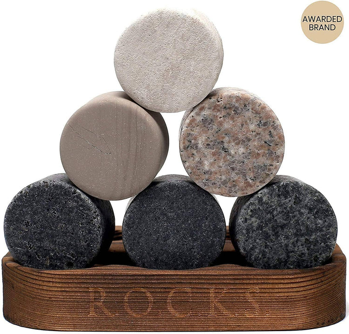 ROCKS The Connoisseur's Set - Soleil Whiskey Glass Edition - Whiskey Glas fra R.O.C.K.S hos The Prince Webshop