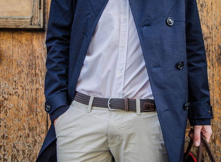 BILLYBELT Havana Woven Elastic Belt - Elastisk Komfort Bælte - Bælte fra BILLYBELT hos The Prince Webshop