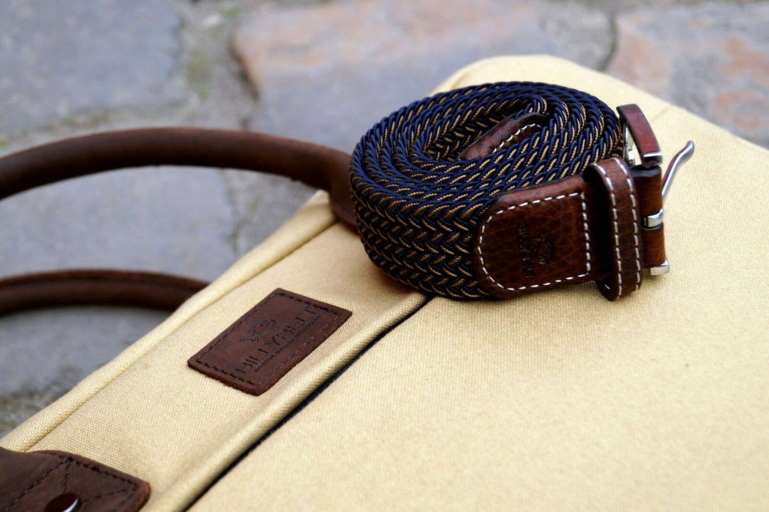 BILLYBELT Havana Woven Elastic Belt - Elastisk Komfort Bælte - Bælte fra BILLYBELT hos The Prince Webshop