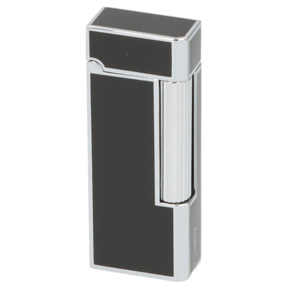 Eurojet Bella Classic Gaslighter med Sten - Sort Sølv - Lighter fra Eurojet hos The Prince Webshop