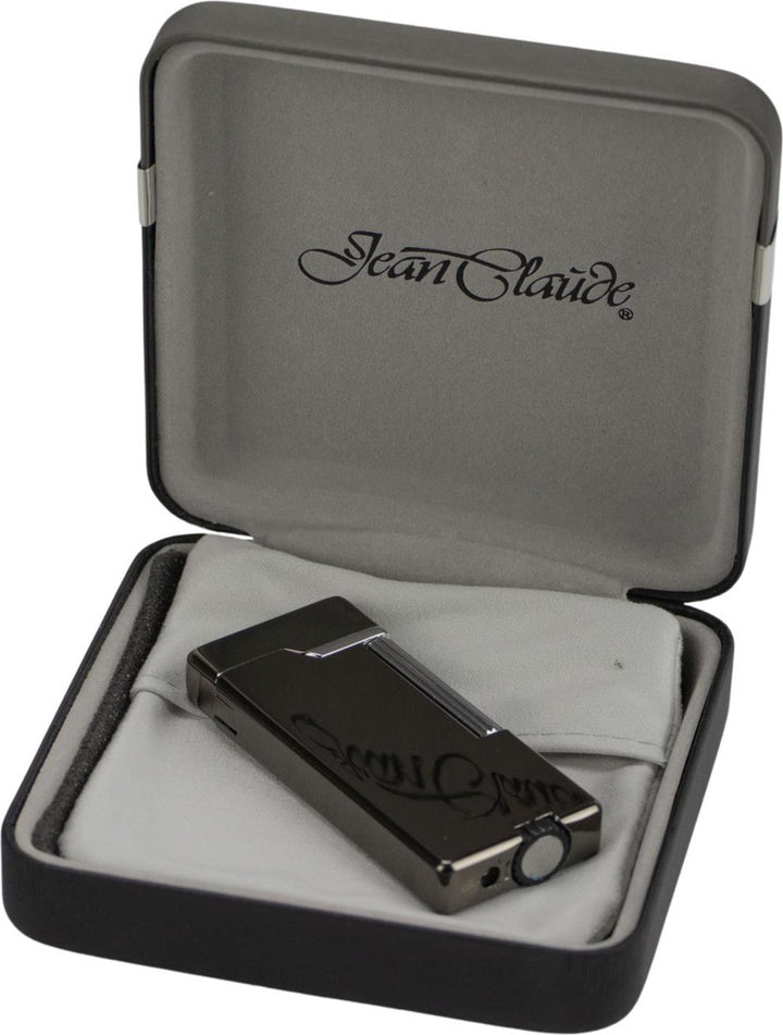 JEAN CLAUDE flint pipe lighter "Oldie" - chrome diacut