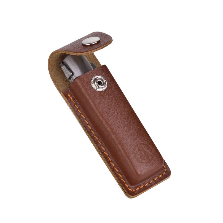 Sommelier Laguiole Foldekniv – Pakkawood Håndtag med Etui - Proptrækker fra Laguiole by Polyflame hos The Prince Webshop