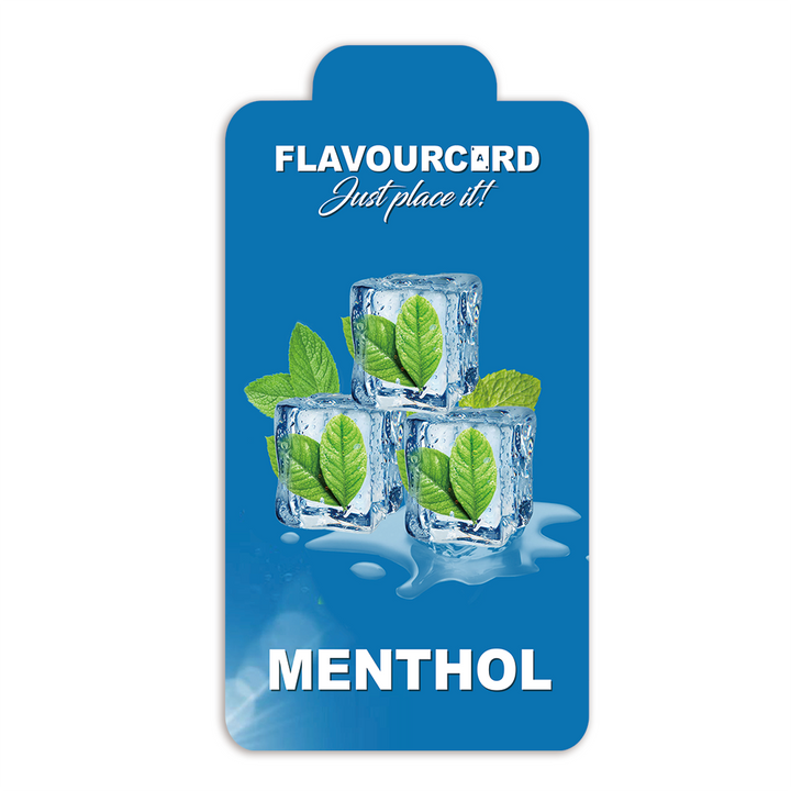 25 stk FlavourCard Menthol Aroma Kort - Aroma Kort fra FLAVOUR BALLS hos The Prince Webshop