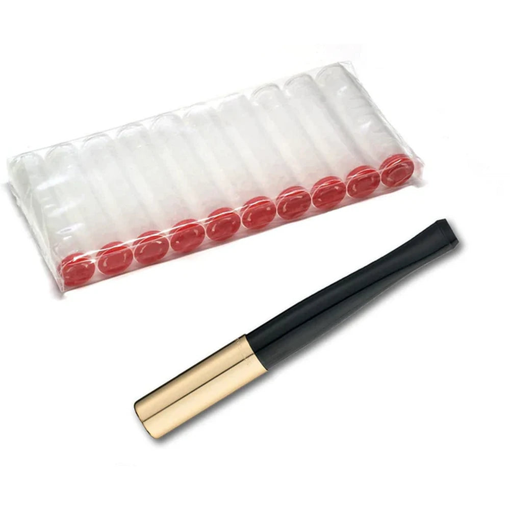 Lucille Automatic Goldton Black Cigaret Holder - Cigaret Holder fra Denicotea hos The Prince Webshop