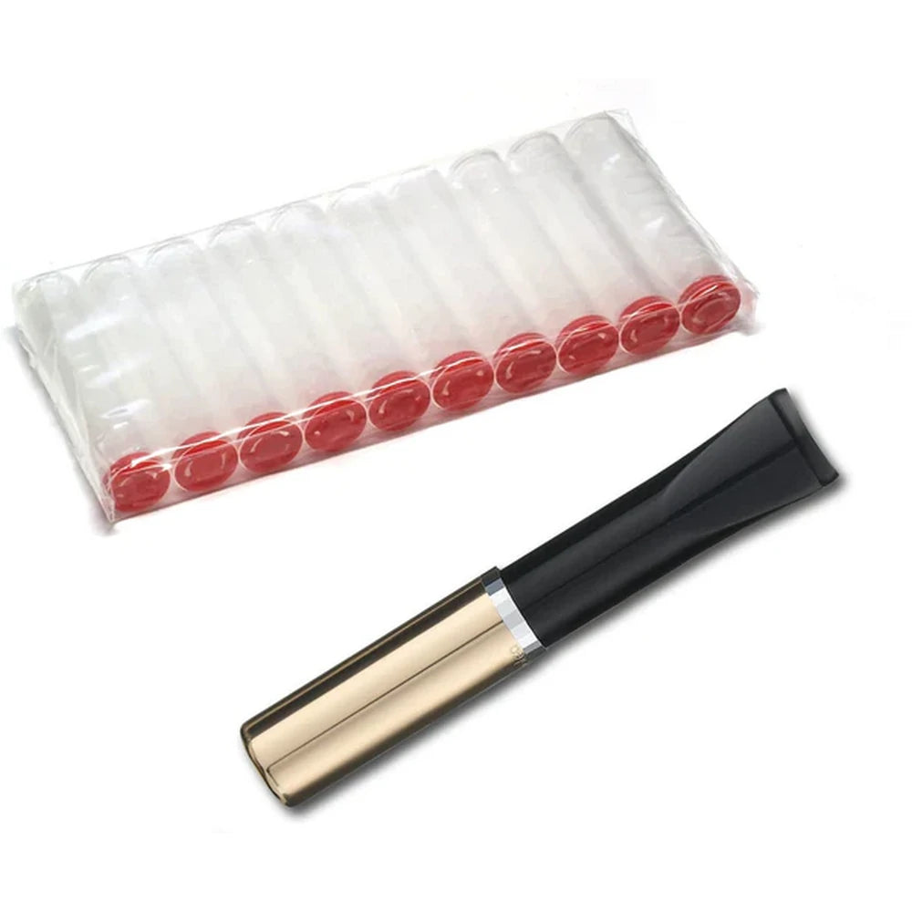 Vincent Kort Automatic Cigaret Holder - Sort/Guld - Cigaret Holder fra Denicotea hos The Prince Webshop
