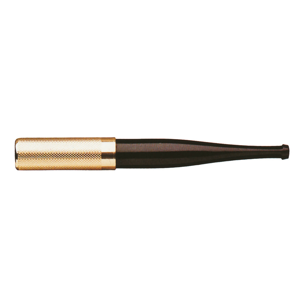 Flair Automatic Guillochiert Cigaret Holder - Sort/Guld - Cigaret Holder fra Denicotea hos The Prince Webshop