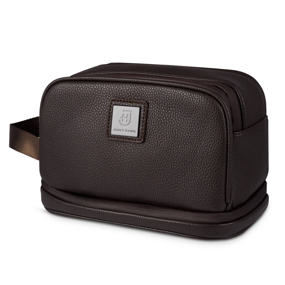 Stor rejsetaske til toiletartikler med magnetlås - 2 farver