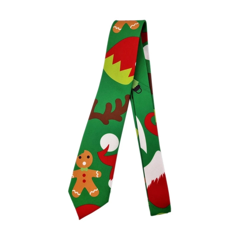Snazzy Santa Jule Slips - Grøn Peberkage - Slips fra Snazzy Santa hos The Prince Webshop