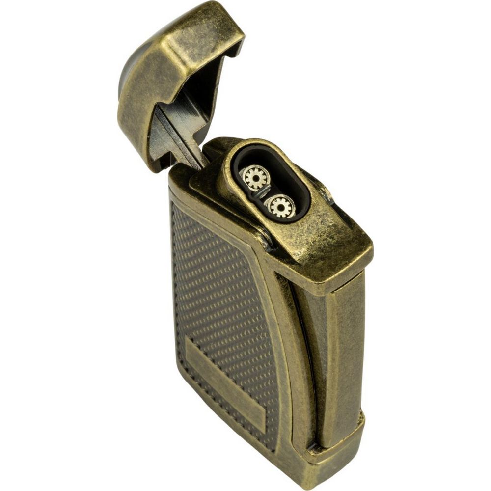 Cigar Lighter PASSATORE "Bogota Antik" med 2 Jet Flammer - Lighter fra Passatore hos The Prince Webshop