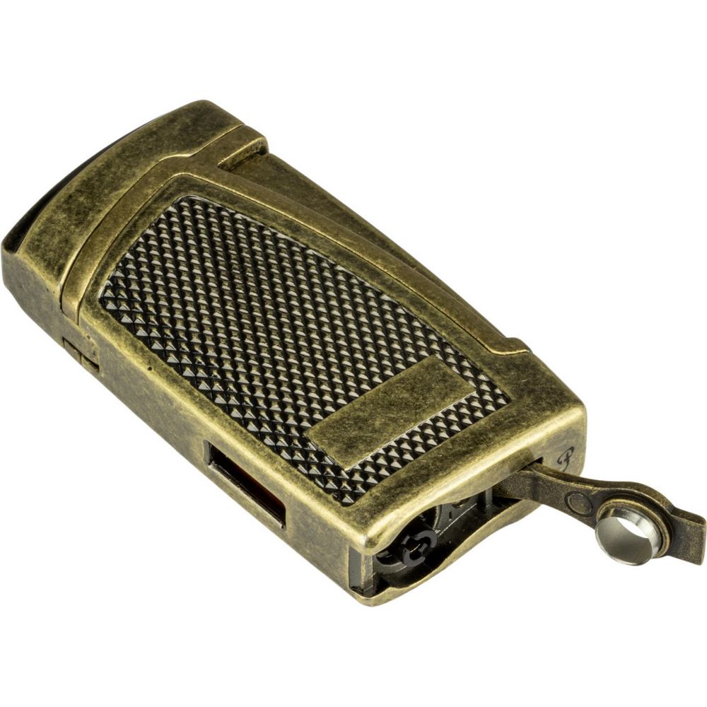 Cigar Lighter PASSATORE "Bogota Antik" med 2 Jet Flammer - Lighter fra Passatore hos The Prince Webshop