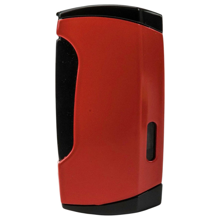 JEAN CLAUDE Diego 2 Jet Cigar Lighter med Puncher - Rød - Lighter fra Jean Claude hos The Prince Webshop