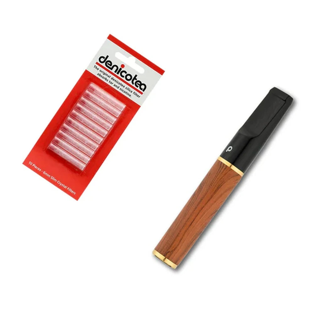 Denicotea NICE Cigaret Holder - Walnut - Cigaret Holder fra Denicotea hos The Prince Webshop