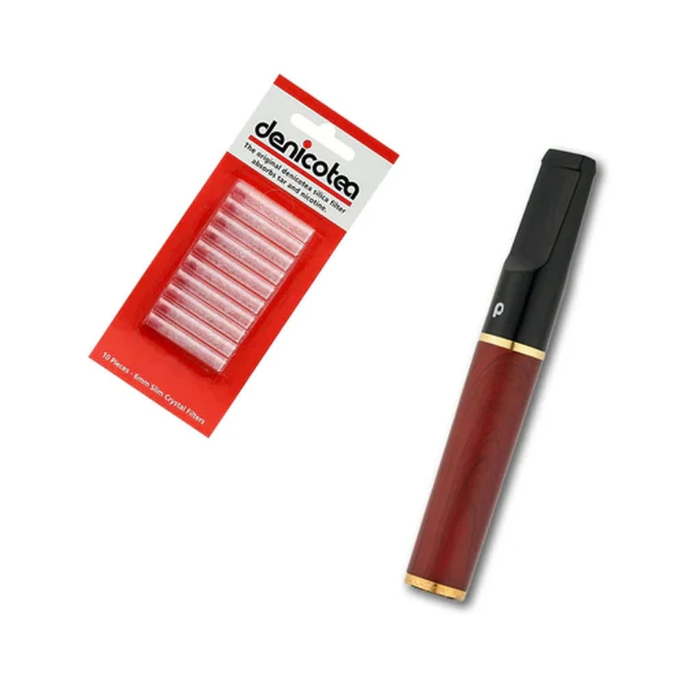 Denicotea NICE Cigaret Holder - Mahogany - Cigaret Holder fra Denicotea hos The Prince Webshop