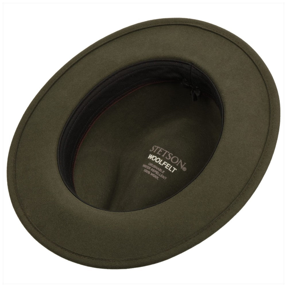 Stetson Traveller Softfelt Hat - Forest Green