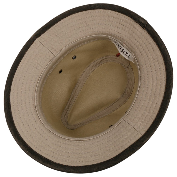 Stetson Ava Cotton Traveller Sommerhat - Beige - Traveller Hat fra Stetson hos The Prince Webshop