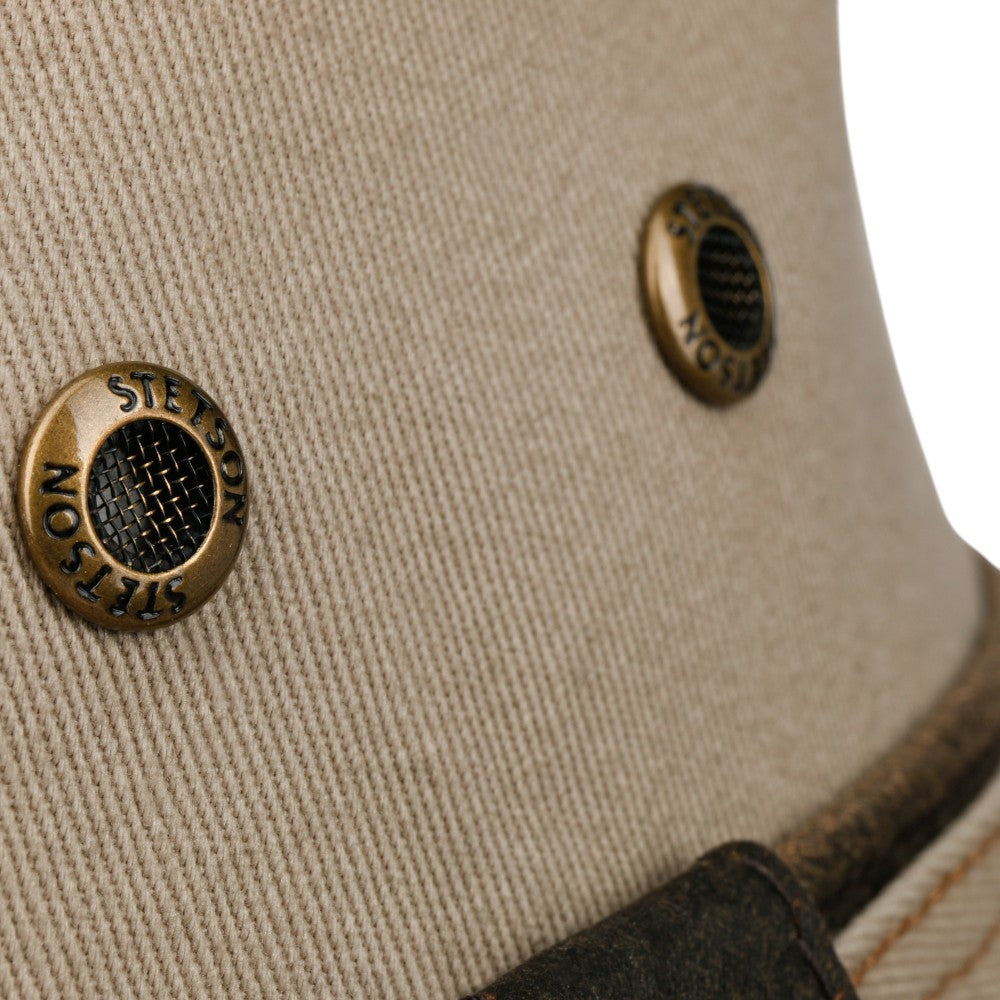 Stetson Ava Cotton Traveller Sommerhat - Beige - Traveller Hat fra Stetson hos The Prince Webshop