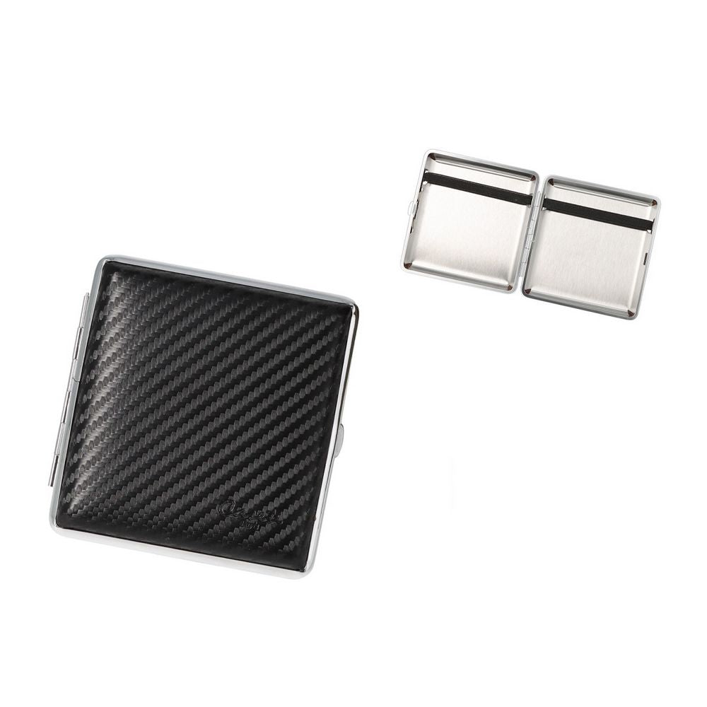 CASETI Cigaret Etui til 20 King Size - Carbon Look - Cigaret Etui fra Caseti hos The Prince Webshop