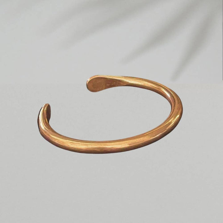 Kobber klemme armbånd til mænd