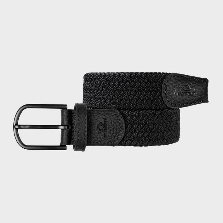 BILLYBELT All Black Woven Elastic Belt - Elastisk Komfort Bælte - Bælte fra BILLYBELT hos The Prince Webshop