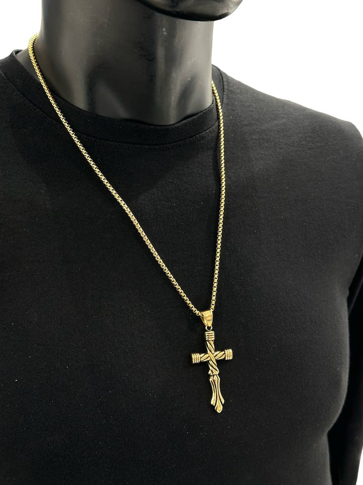 Herrevedhæng i rustfrit stål 224TG09