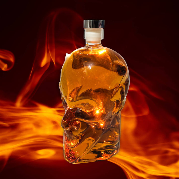 Devil Karaffel - form som djævlehovede