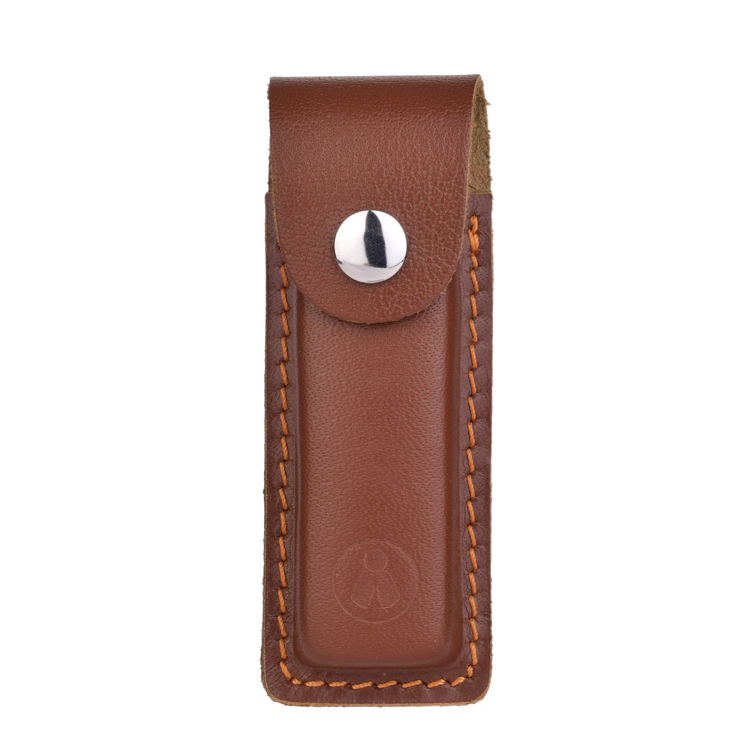 Sommelier Laguiole Foldekniv – Pakkawood Håndtag med Etui - Proptrækker fra Laguiole by Polyflame hos The Prince Webshop