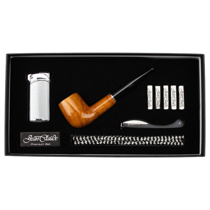 Jean Claude Premium Pibe Sæt - Lige Lys Brun
