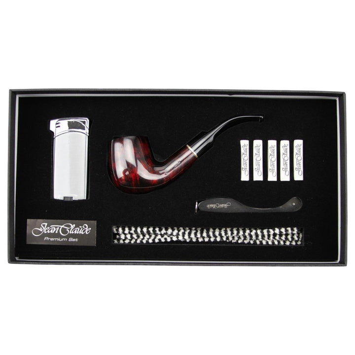 Jean Claude Premium Pibe Sæt - Fuldbøjet Mørk Brun