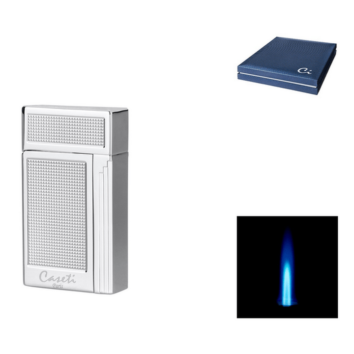 Caseti Paris Soleil Jet Chrome Caree Lighter